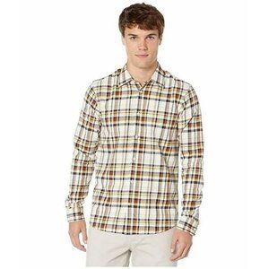 NEW Scotch & Soda Brown Checked Shirt